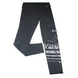 VS PINK Ultimate High Waist Yoga Legging Palm Tree